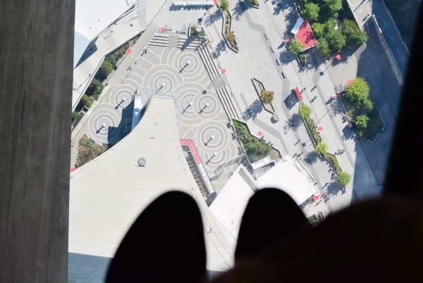The Glass Floor at CN Tower Toronto