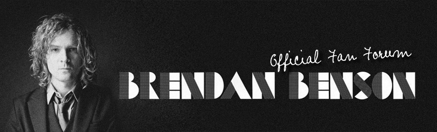 Official Brendan Benson Forum